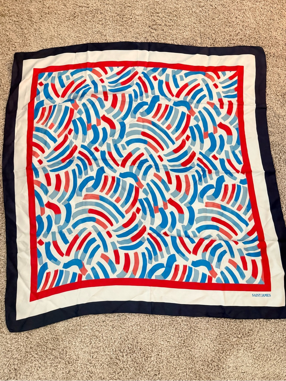Saint James 100% Silk Scarf